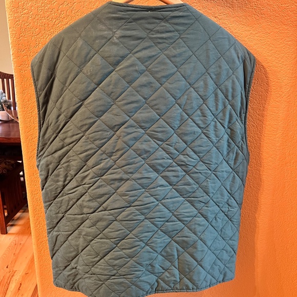 VINTAGE POLO RALPH LAUREN QUILTED COTTON VEST / LINER MENS XL - Picture 2 of 3